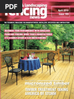 Download Fencing  Landscaping News - April 2010 FN0410 by FencingNews SN29172088 doc pdf
