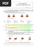 2.3 - Diversidade Das Plantas - As Plantas e o Meio - Ficha de Trabalho (1)