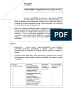 Planificación Anual SENDA 2014