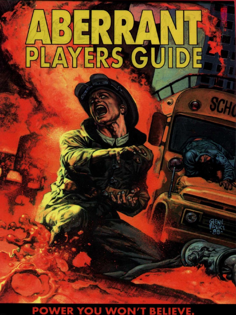 Aberrant - Player's Guide PDF | PDF
