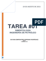 Tarea #1 Sedimentología Dayana Emperatriz Serrano Rodríguez