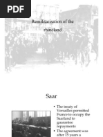 Remilitarisation of the Rhineland