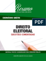 ResumoApostilas QuestoesComentadas DireitoEleitoral ExercicioGratis