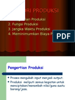 Teori Produksi