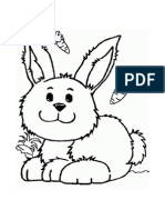 0 Dibujos Colorear Conejos G