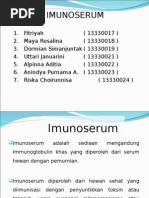 Makalah Vaksin Dan Imunosera