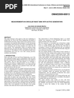 OMAE2009-80013: Measurements in Circular Wave Tank With Active Generators