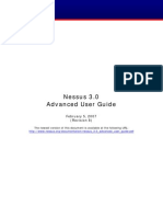 Nessus 3.0 Advanced User Guide