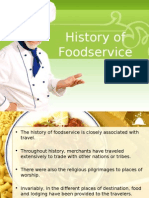 History of Foodservice