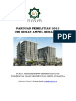 Isi Panduan Penelitian 2015 UINSA