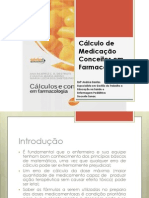 Calculo Medicação