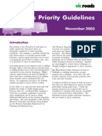 Bus Priority Guidelines: Improve Bus Travel Times with Priority Measures