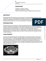 Retroperitoneal Schwannoma