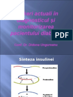 Markeri Actuali in Diagnosticul Si Monitorizarea Pacientului Diabetic