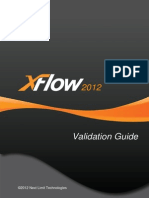 Xflow2012 Validation Guide