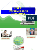 Unit 1 - Introduction To Accounting