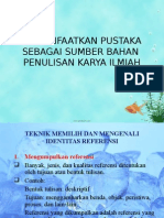 Memanfaatkan Bahan Pustaka