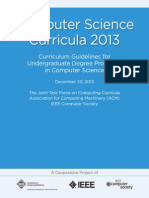 Computer Science Curricula 2013