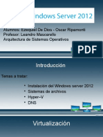 PRESENTACIÓN W Server 2012