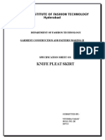 Specification Sheet Layout