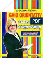 Ghid Orientativ (Planificarea Activităților)