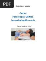 Curso de Psicologia Clinica 