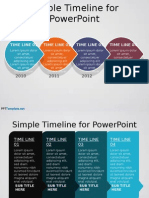 0021 Timeline Ppt Template