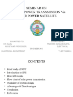 Wireless Power Transmission Via Solar Power Satellite