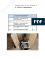 Procedimiento Excavación de Calicata Hasta 5 M