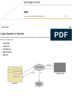 Creating A Login System in Servlet