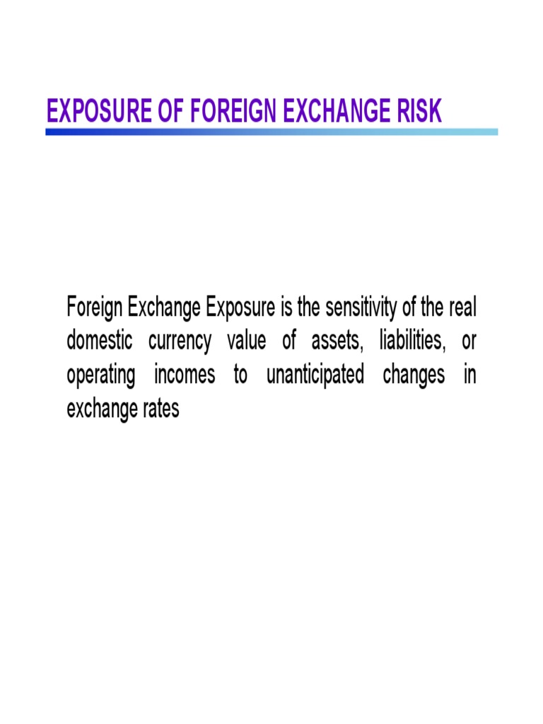 FX Exposure | PDF