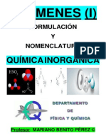 Formulación y nomenclatura en química inorgánica