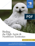 Birding the High Arctic and Northwest Territories  2015