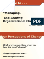 of Manaing Change