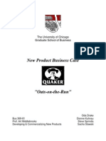 New Product Business Case: The University of Chicago Graduate School of Business