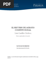 Recurso de Agravio Constitucional