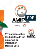 Amipci Habitos Del Internauta Mexicano 2015