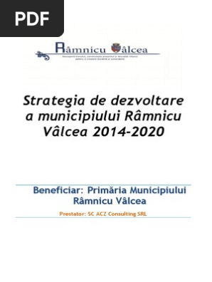 Strategie Rm Valcea 20214 2020 Pdf