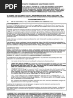 Vancouver Athletic Commission Waiver Form