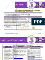 Parent Guide Grade 5 Unit 3