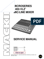 ServiceManual Mackie 1402-Vlz