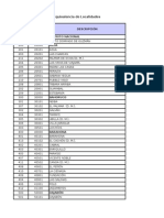 Tablas en Forma Excel 2007