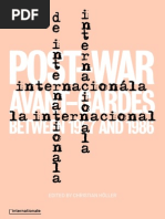 Linternationale Post War Avant Gardes Between 1957 and 1986