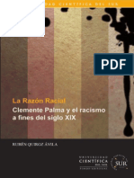 La Razon Racial - Ruben Quiroz Avila