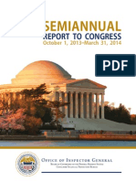 OIG Semiannual Report March 2014