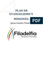 Plan de Evangelismo Iglesia Docx