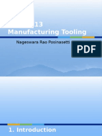 Introduction To MFG Tooling