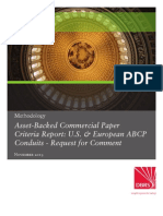 Asset Backed Commercial Paper Criteria Report
