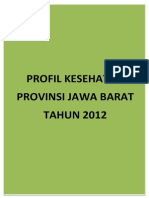 Profil Kes Provinsi Jawa Barat 2012