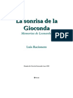 La Sonrisa de Gioconda de Luis Racionero